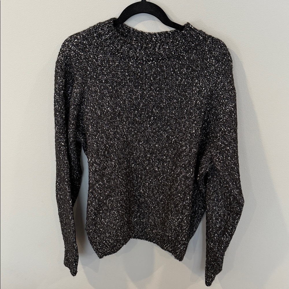 Women's Black & Sparkle Sweater
